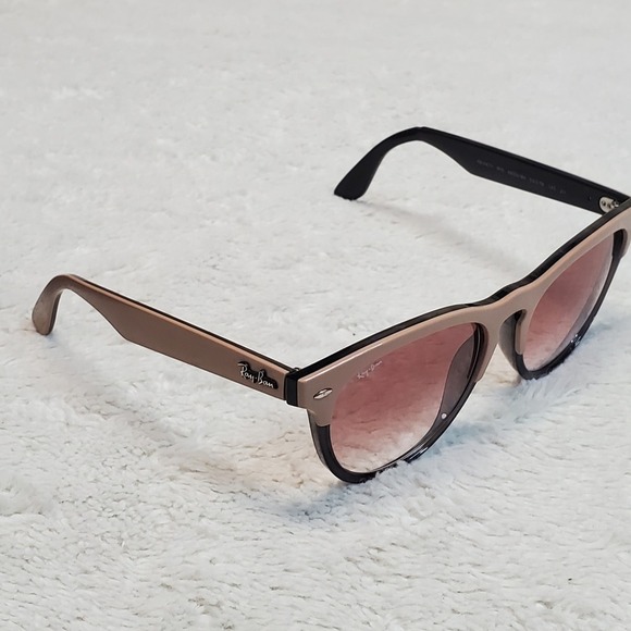 Ray-Ban Iris RB4472 Black Pink Beige Round Sunglasses Accessories Classic Luxury main image 5